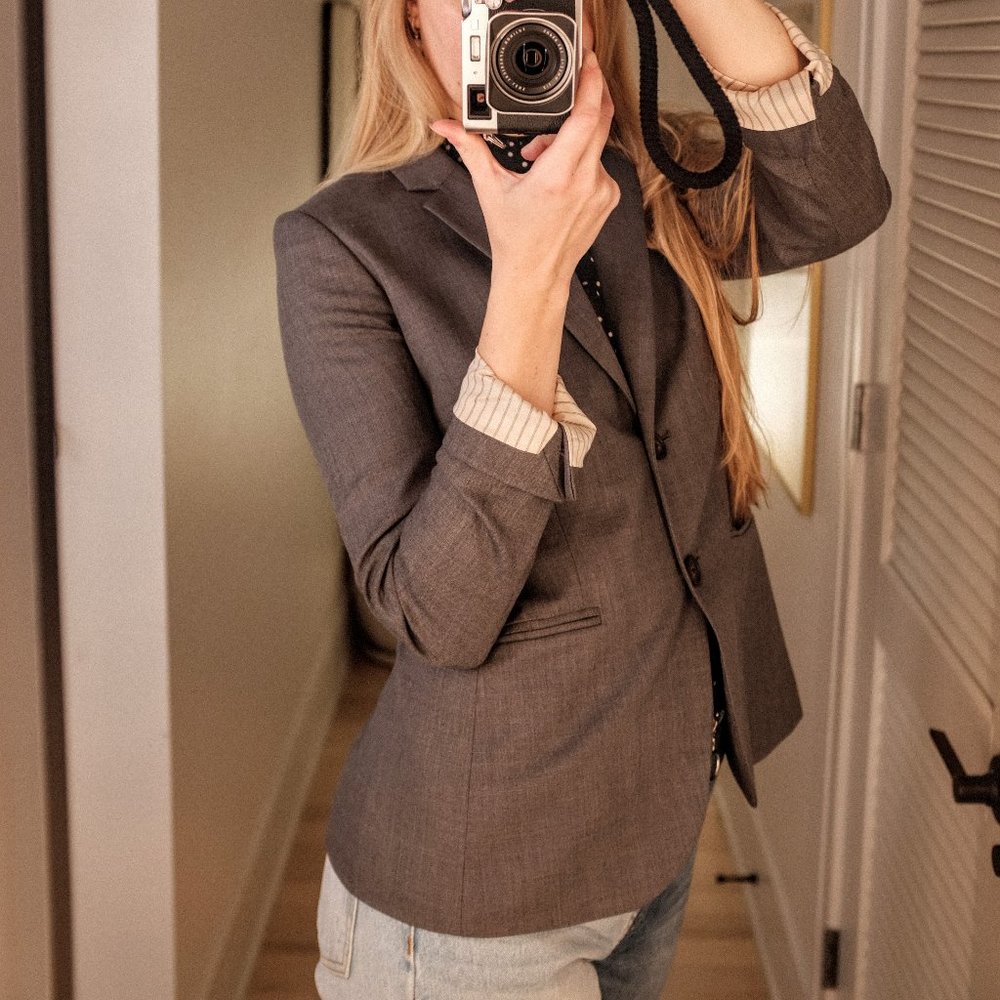 J. Crew 1035 Blazer Super 120's Wool